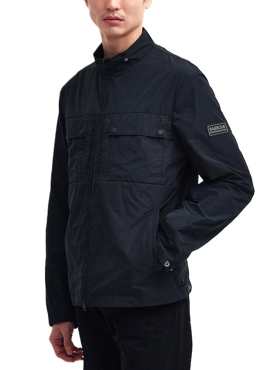 Barbour Herren Winter Jacke Lässig Schwarz