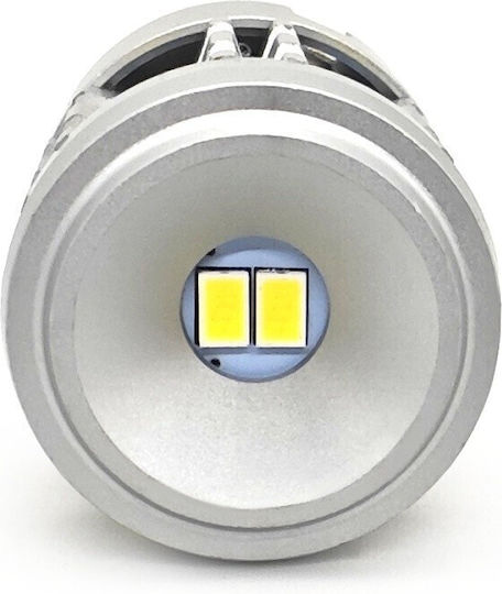 Lampa Auto P21W / BA15S / R10W / DRL Canbus LED 5500K Alb Rece 12V / 24V