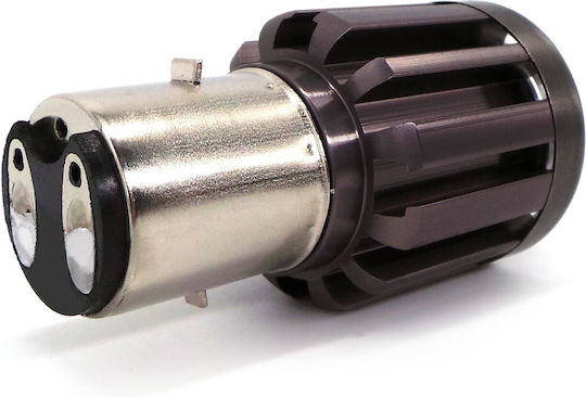 Lămpi Autoturismului BA20D / H6 / S2 / DRL LED 5500K Alb rece 12V 1buc