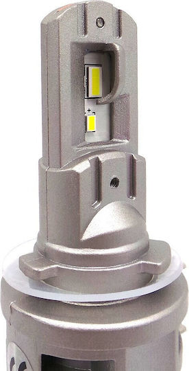 Λάμπες Αυτοκινήτου H15 / DRL Canbus LED 5000K Ψυχρό Λευκό 6V / 12V / 24V 50W 2τμχ