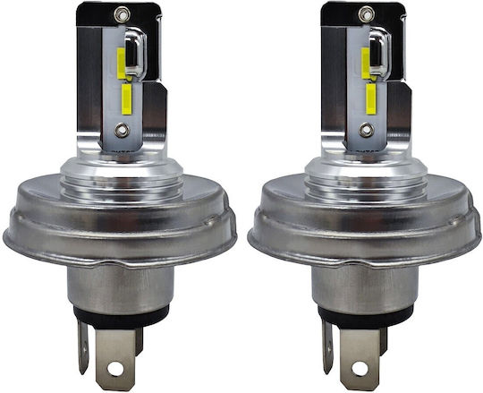 Lamps Car H4 Canbus LED 5000K Cold White 12V / 24V 50W 1pcs