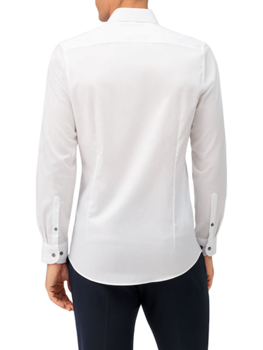 Olymp Level 5 Body Fit Shirt White