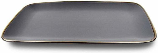 Heinner Calypso Plate Shallow Ceramic White with Diameter 32cm