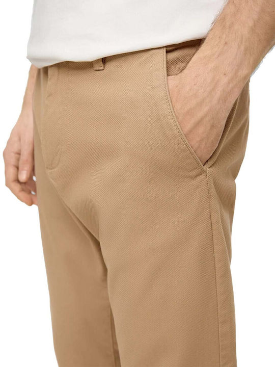 Red Label Παντελόνι Chino σε Κανονική Εφαρμογή Μπεζ