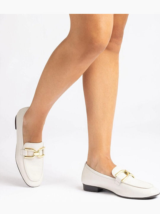 Дамски Loafers в Бежов Цвят