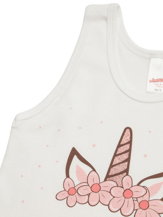 Minerva Kids' Undershirt Tank Top White