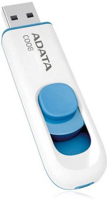 Adata C008 32GB USB 2.0 Stick Λευκό