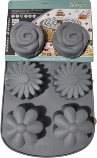 Formă de Patiserie pentru Cupcakes/Muffins din Silicon 27x17buc 1buc