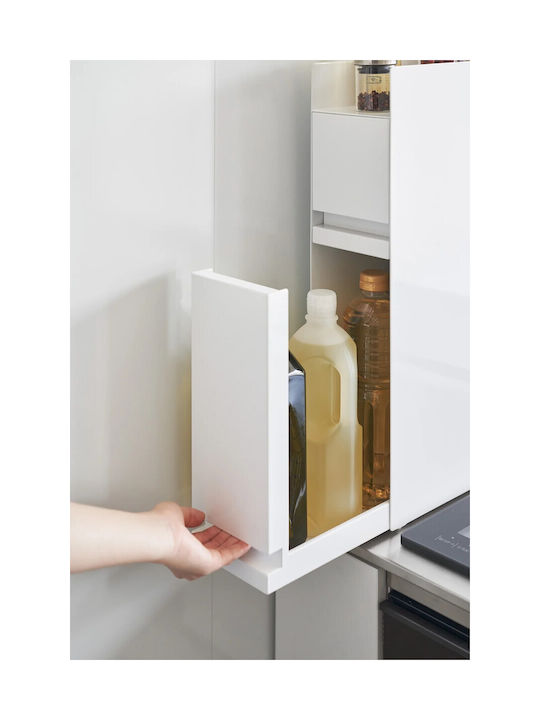 Yamazaki Wall Shelf Inox 93x52.5x12.5cm White