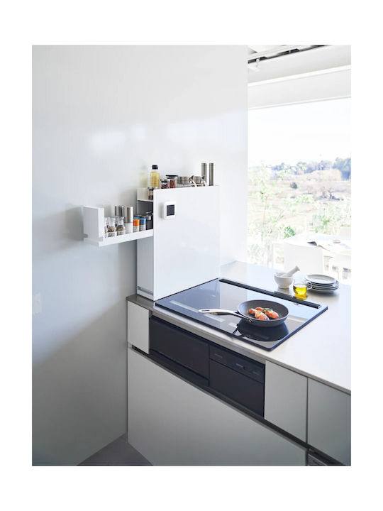 Yamazaki Wall Shelf Inox 93x52.5x12.5cm White