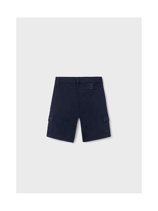 Mayoral Kinder Shorts/Bermudas Stoff marineblau