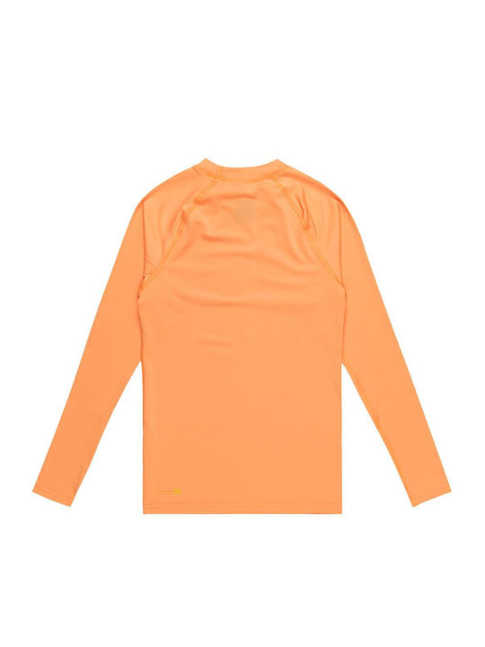 Quiksilver Everyday Kids Swimwear Long Sleeve Shirt Tangerine Quiksilver Everyday Kids Swimwear Long Sleeve Shirt Tangerine