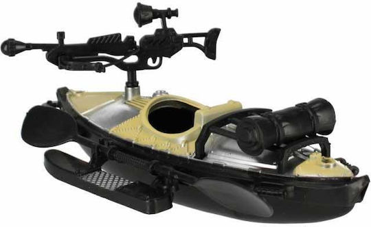 Soldier Combat Playset - Στρατιωτικό Κανό, Hovercraft, Φιγούρα & Εξοπλισμός, 04594