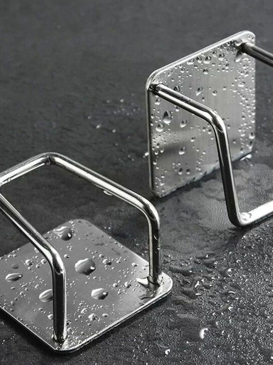 Sponge Holder Stainless Steel Gray 5cm
