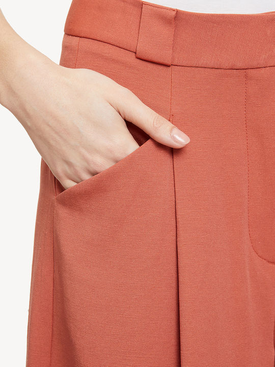 Damen Hoch tailliert Culotte Orange