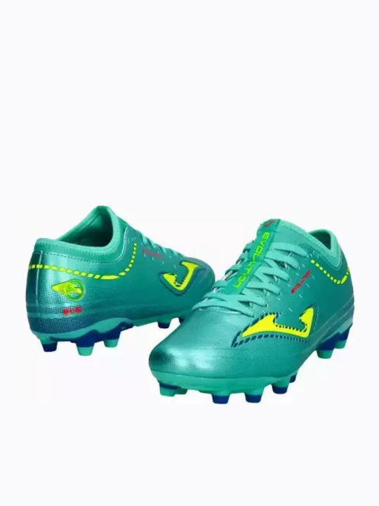 Joma Evolution Ποδοσφαιρικά Παπούτσια με Τάπες FG Μπλε