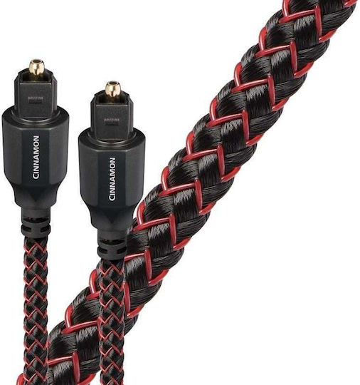 Audioquest Optical Audio Cable TOS male - mini TOS male Μαύρο 1.5m
