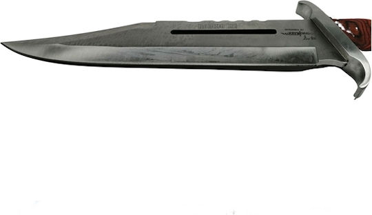 Messer Schwarz in Leder-Gehäuse