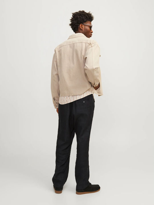 Trousers Chino in Loose Fit Black