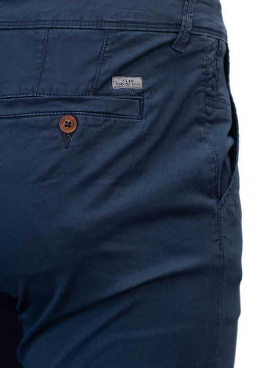 Trousers Elastic Dark Blue