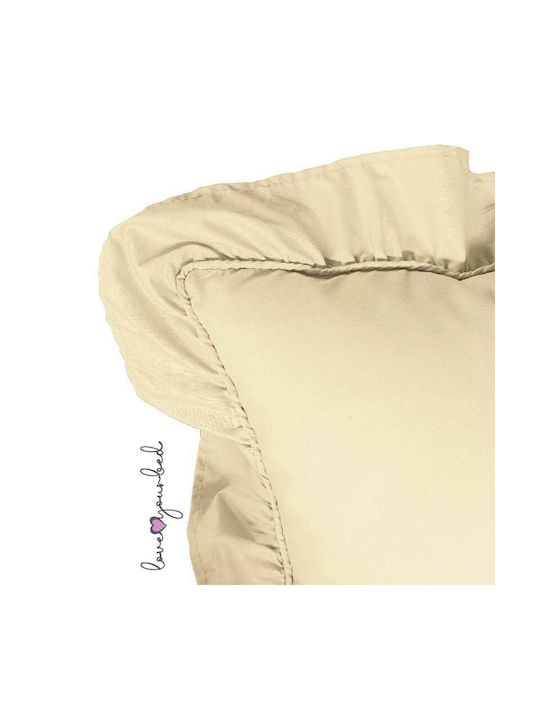 Isadore Lorraine Kissenbezug-Set Light Beige 50x70cm.