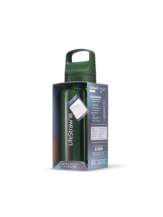 Lifestraw Sticla de apa Plastic cu Filtru 1000ml Verde