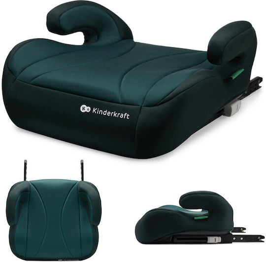 Kinderkraft I-boost Baby Car Seat Booster i-Size with Isofix Green