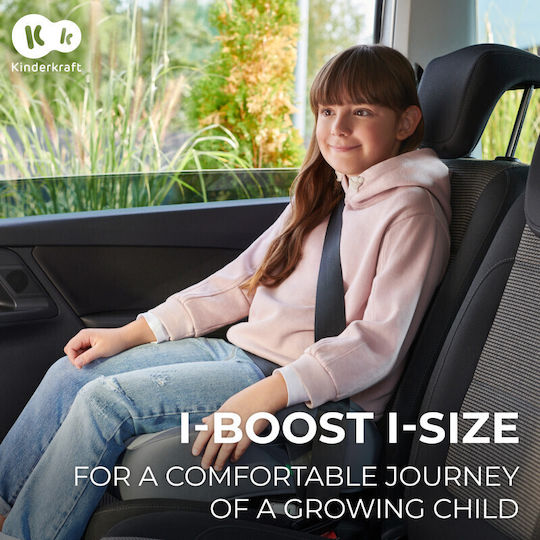 Kinderkraft I-boost Baby Car Seat Booster i-Size with Isofix Green
