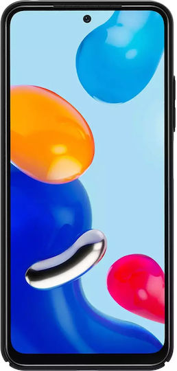 Nillkin Super Frosted Shield Back Cover Σιλικόνης / Πλαστικό Μαύρο (Poco M4 Pro 5G / Redmi Note 11s 5G)