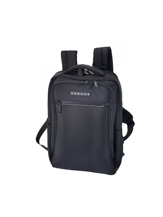 Verage Stoff Rucksack Wasserdicht Schwarz 20Es