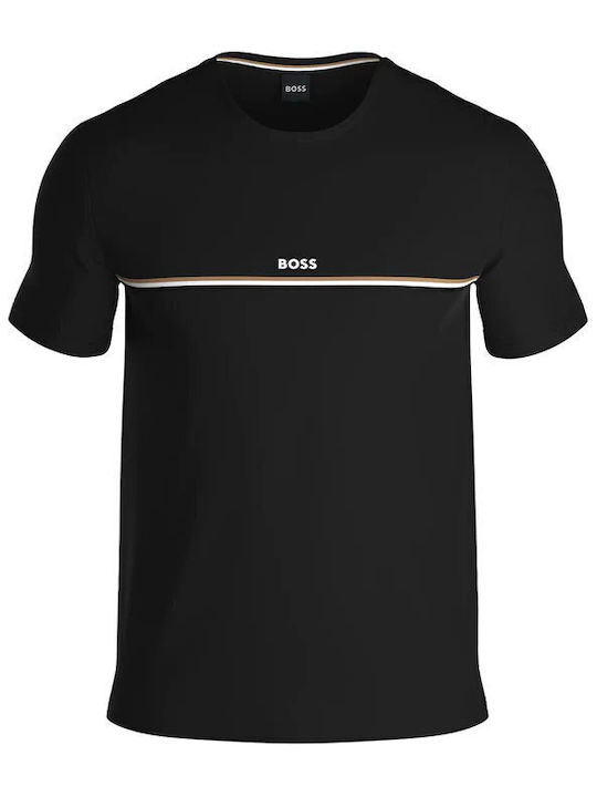 Hugo Boss Herren T-Shirt Kurzarm BLACK