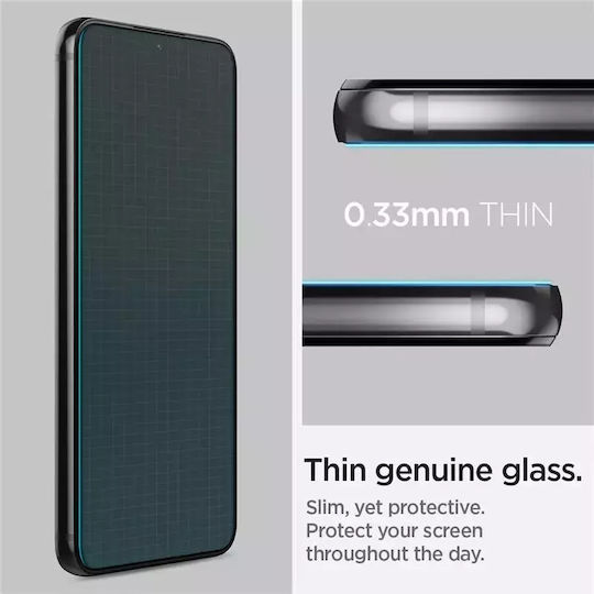 Spigen 0.2mm Full Face Tempered Glass 2τμχ (Galaxy S22+ 5G)