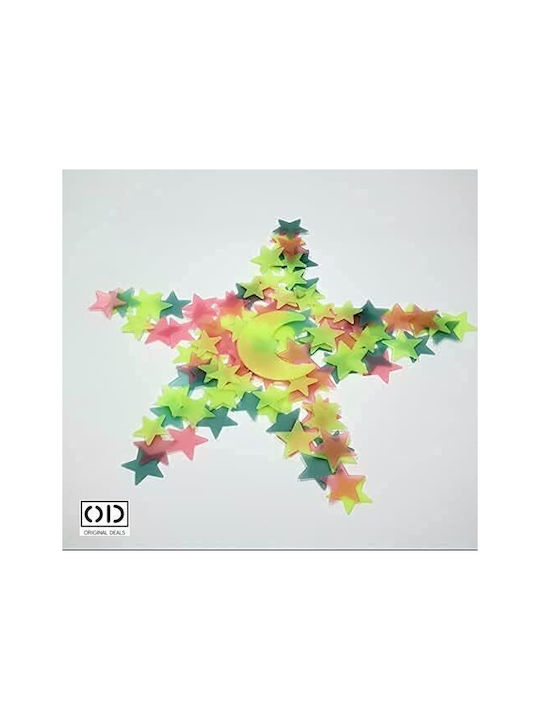 Kinder Wandsticker 3D 5cm 201 Stück