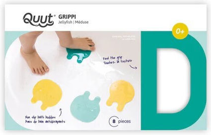 Quut Baby Bath Non-slips Green 8pcs