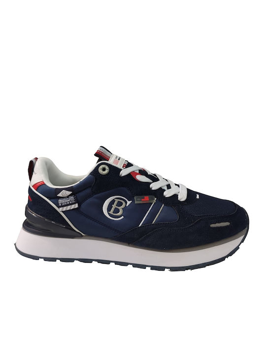 Cotton Belt Sneakers Blue