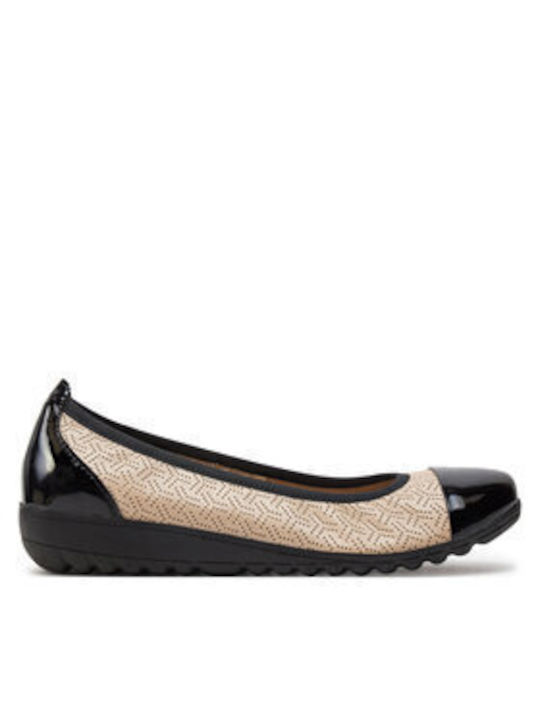 Damen Ballerinas in Beige Farbe