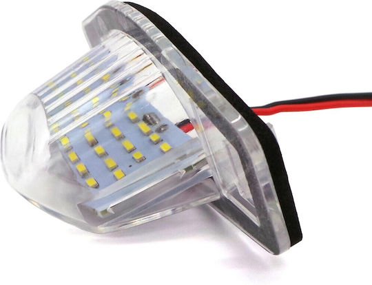 Honda License Plate Lamps Led 2x650lm, Set Of 2 Pcs