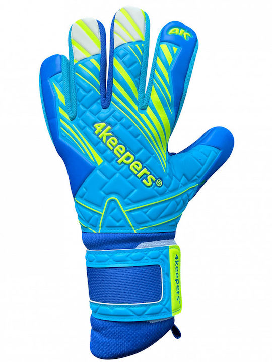 4Keepers Torwarthandschuhe Kinder Blau