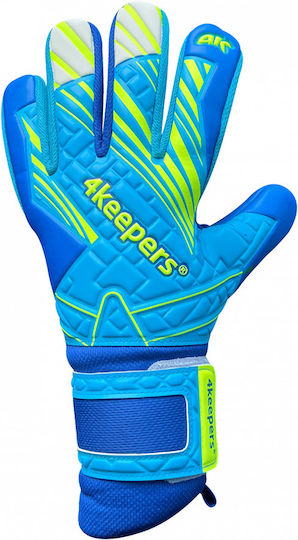 4Keepers Γάντια Τερματοφύλακα Ενηλίκων Μπλε