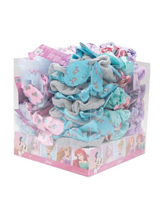 Disney Σετ Παιδικά Λαστιχάκια Scrunchies Γκρι 2τμχ