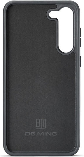 Θήκη Samsung Galaxy S24 5g Dg.ming Pu Leather Sockproof Series Πλάτη Από Σκληρό Πλαστικό Με Επένδυση Δερματίνης Καφέ Σκούρο