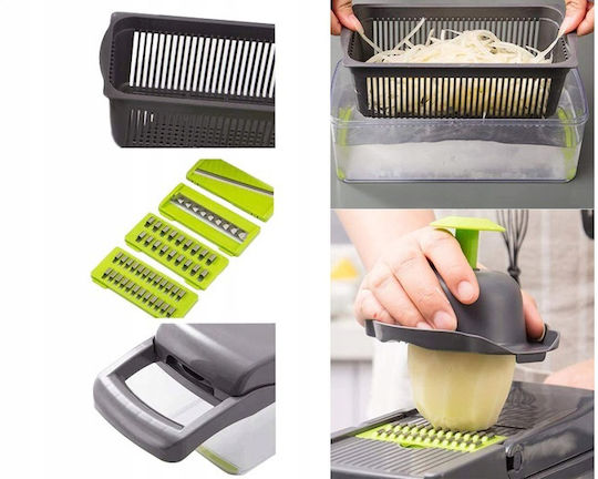 Grater for Fruits & Vegetables with Container 24x10x8cm