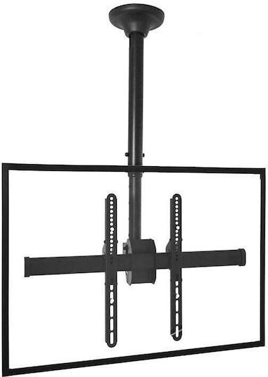 Blackmount Suport TV tavan până la 70" și 50kg
