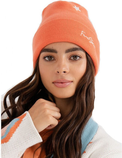 Beanie Unisex Căciulă Tricotat în culoarea Portocaliu