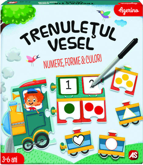 Clementoni Αριθμοί Σχήματα Χρώματα Joc Educațional de Cunoștințe pentru 3-6 Ani