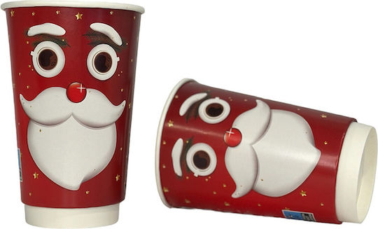 Gusto Disposable Cup Paper Double Wall Brown 480ml 16pcs