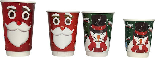 Gusto Disposable Cup Paper Double Wall Brown 480ml 16pcs