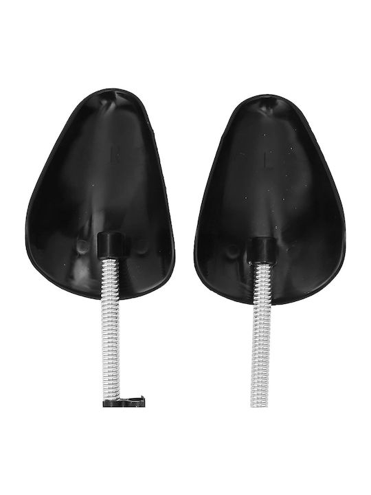 2er-Set Schuhkeile, Zola®, Vollkunststoff, verstellbar, Größe 35-41, Schwarz
