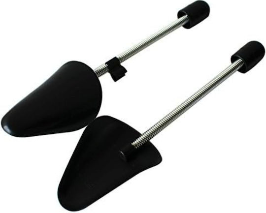 Set Of 2 Shoe Wedges, Zola®, Solid Plastic, Adjustable, Size 35-41, Black