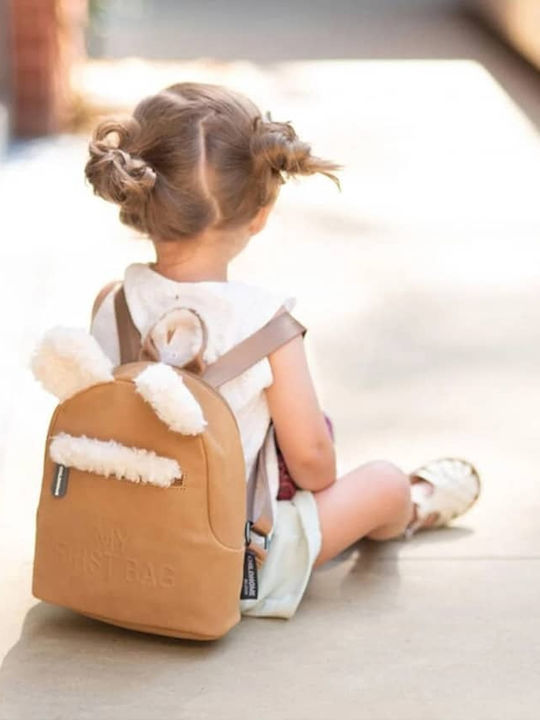 Childhome My First Kinder Rucksack Rucksack Braun 20cmx8cmx24cmcm